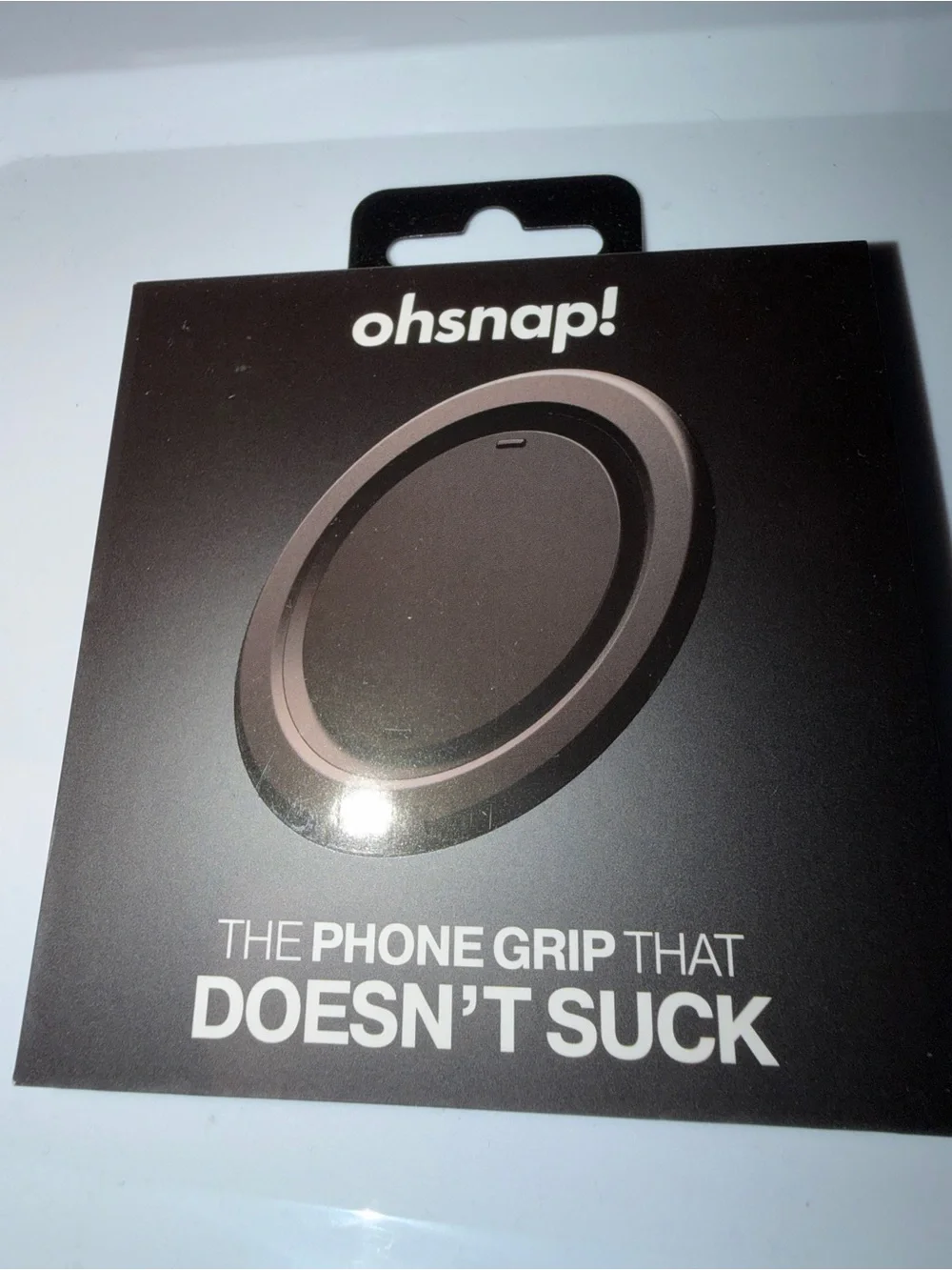 Snap ohsnap! Black Magnetic Phone Grip & Stand
